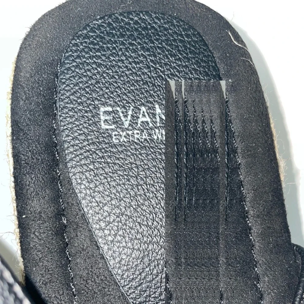 EVANS EXTRA WIDE FIT Slingback Flatform Size 12 - Picture 8 of 10